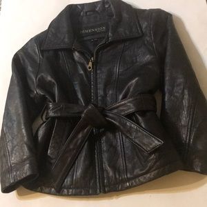 Little Girls Leather Jacket
